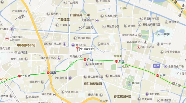 无锡中洲崇安府_区位图_3
