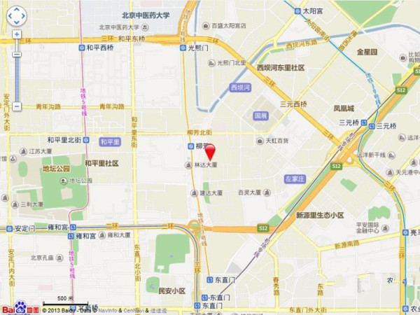 北京四季世家_区位图_2