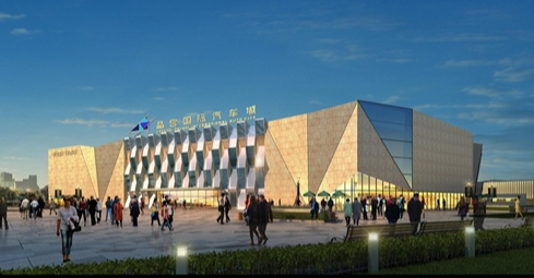 阜阳晶宫国际汽车城效果图