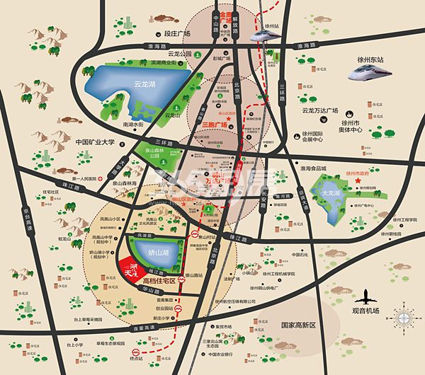 徐州_湖悦天境_区位图_1