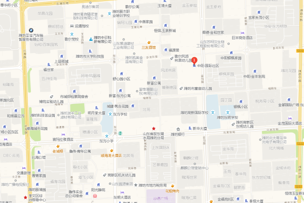 潍坊中阳国际社区_区位图_3