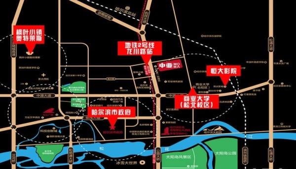 中亚·MOMA区位图