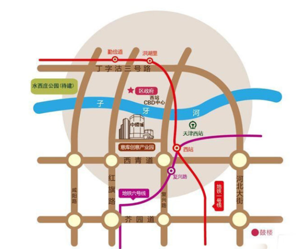 大成中环城_区位图_1