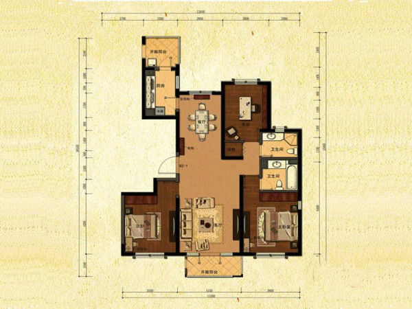 中建御澜世家样板间