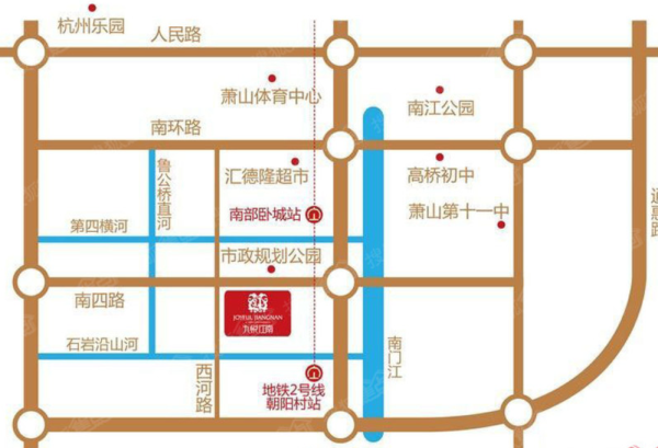 九悦江南_区位图_1