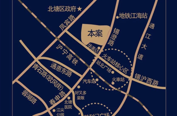 无锡元一蔚蓝观邸_区位图_1