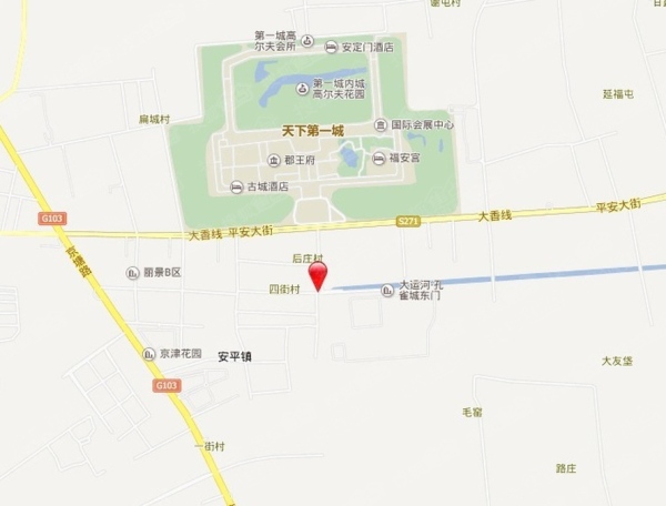 北京大运河温莎郡_区位图_4