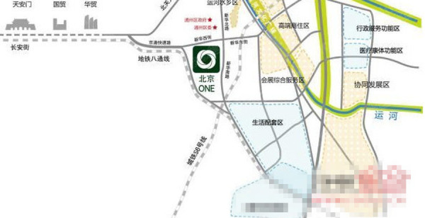 北京ONE区位图