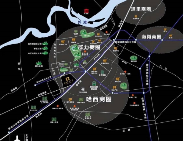 绿地中央广场_区位图_3