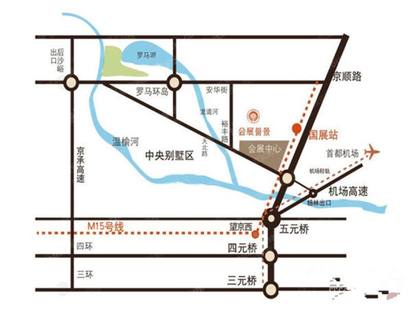会展誉景商铺_区位图_1