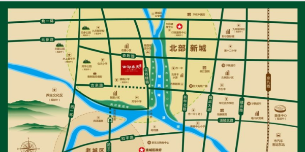 亳州海晶西湖春天_区位图_1