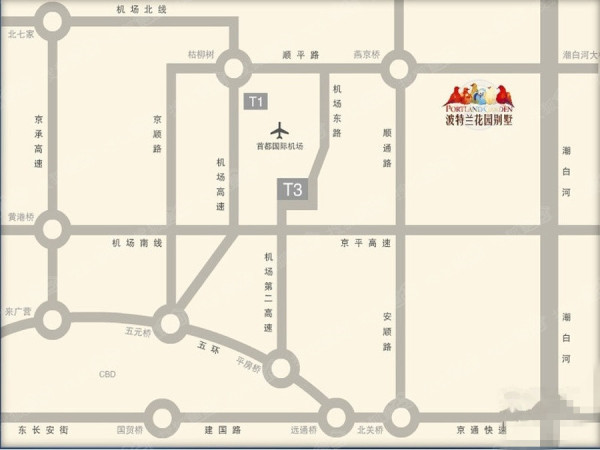 波特兰花园_区位图_1