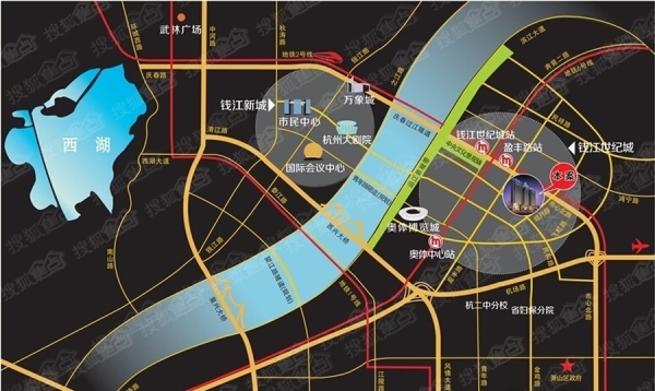 京港国际区位图