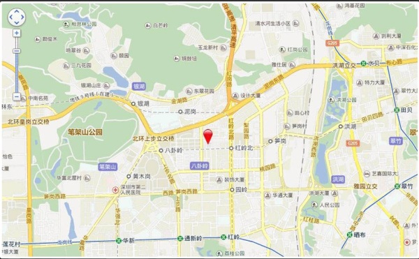 清凤创投大厦区位图
