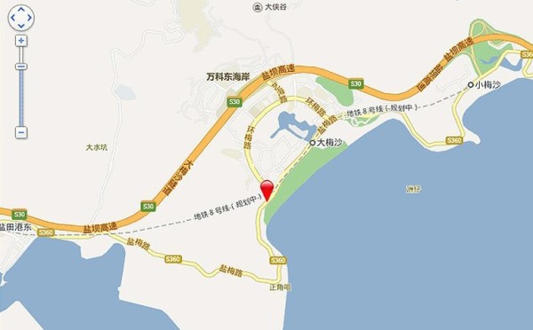 梅沙湾_区位图_1