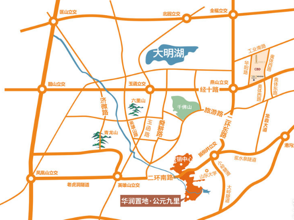 华润公元九里_区位图_1