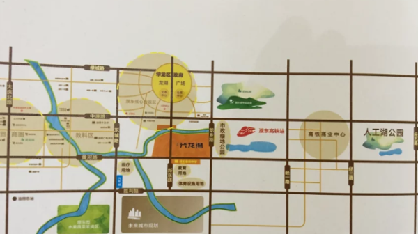 濮阳泰和兴龙湾区位图