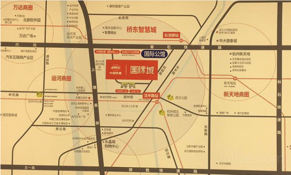 中国铁建国际公馆_区位图_2