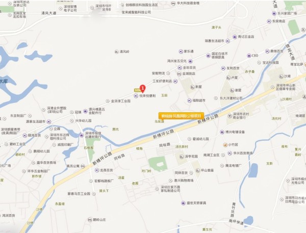 碧桂园·凤凰国际公馆项目区位图