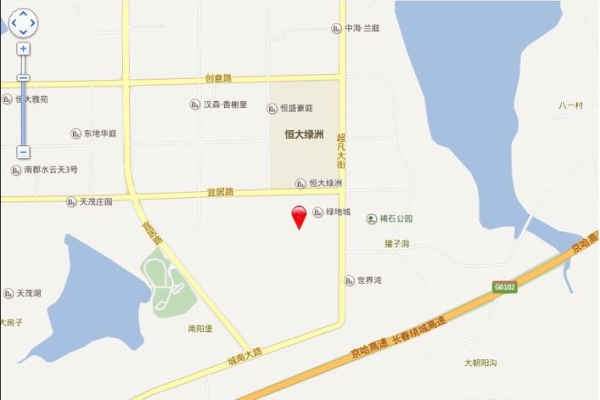 绿地城_区位图_1