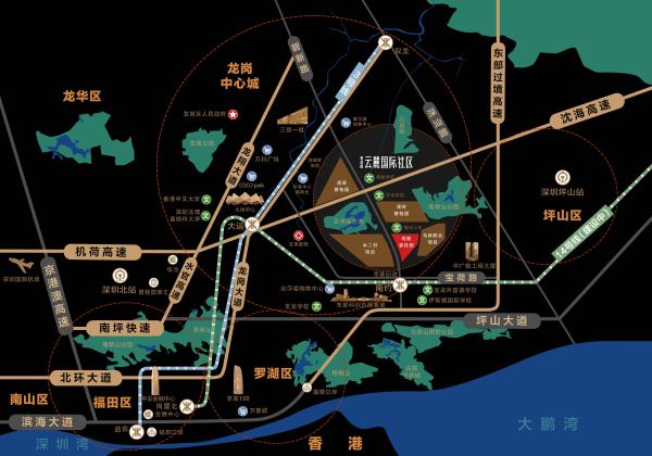 碧桂园云麓国际社区_区位图_1