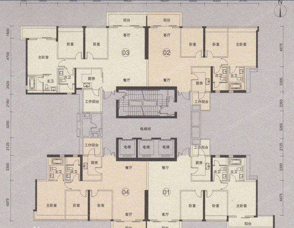 新鸿基峻林效果图