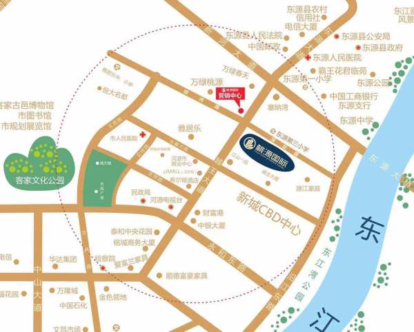 桃源国际_区位图_1