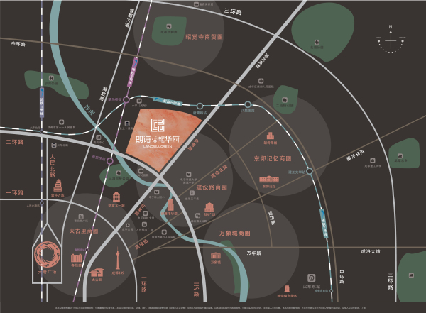 朗诗上林熙华府_区位图_1
