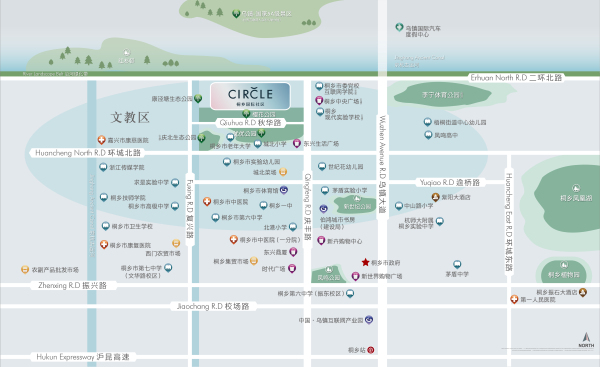 桐乡碧桂园北城春晓_区位图_1