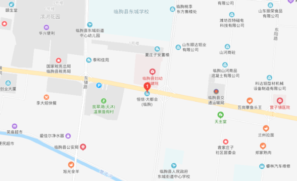 临朐恒信大都会_区位图_1