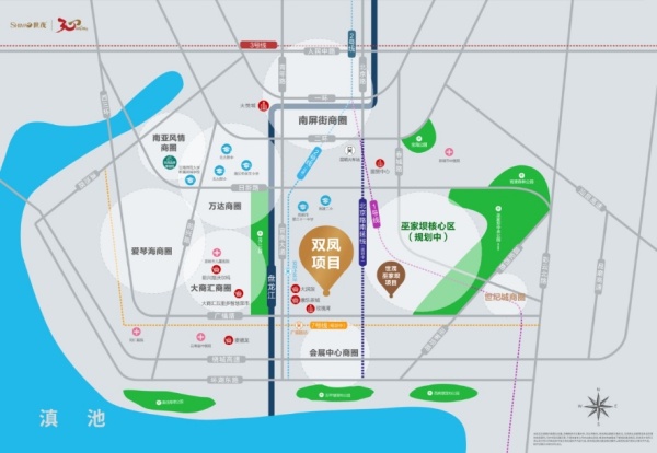 世茂璀璨倾城_区位图_1