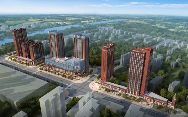 吉林金地中央大街_效果图_1