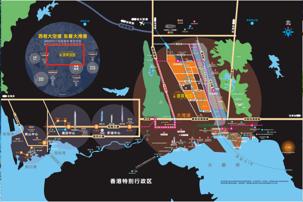 佳兆业盐田城市广场三期_区位图_1