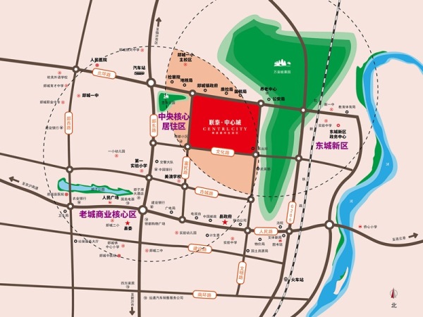 联泰中心城区位图