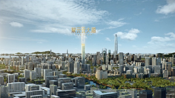 紫元元大厦·琨崙府_效果图_4