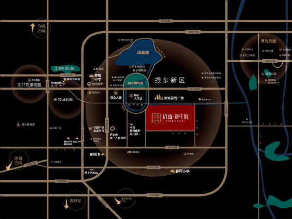 招商雍华府_区位图_1