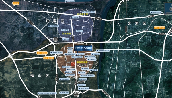 烟台万科城市之光_区位图_1