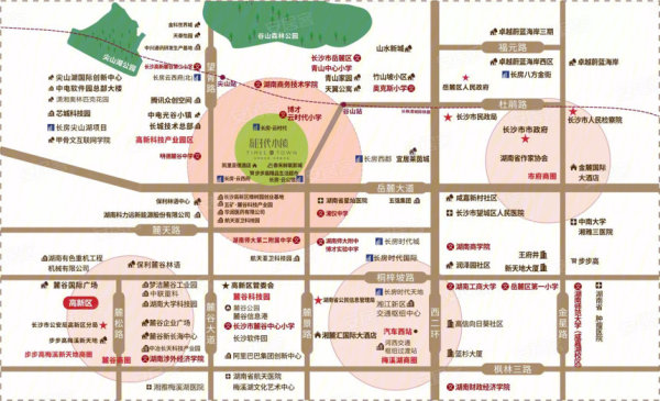 长房云公馆_区位图_1