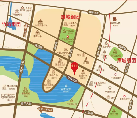 金地长福天逸_区位图_1