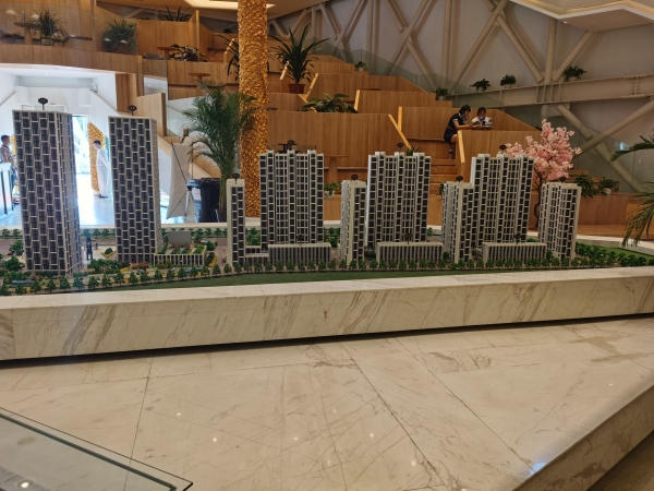 会展城上城商业项目现场