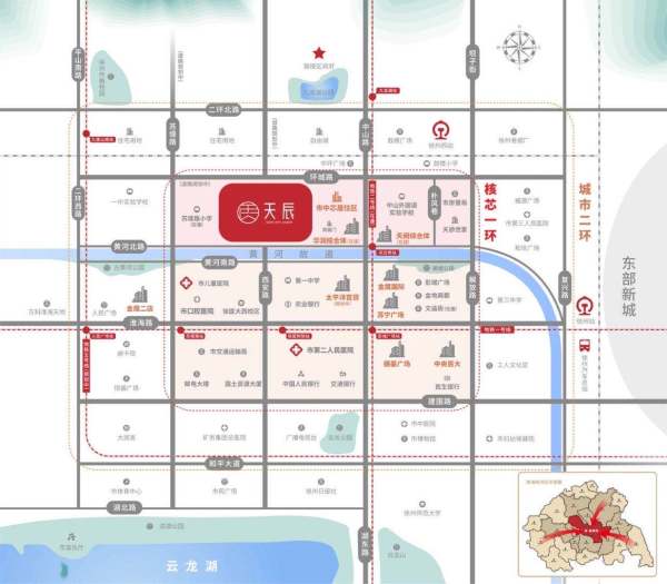 天辰区位图