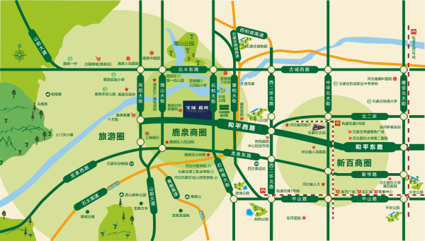 石家庄宝晟蓝庭_区位图_1