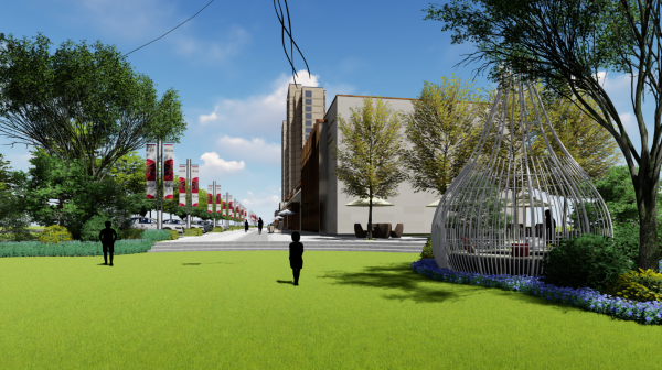 潍坊桃源金茂悦小区配套