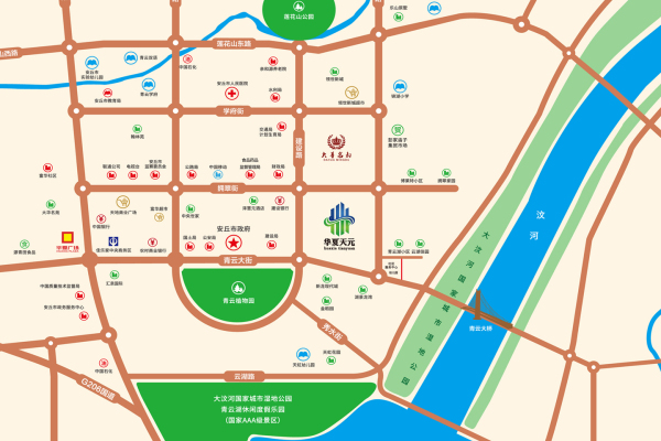 安丘华夏天元_区位图_1