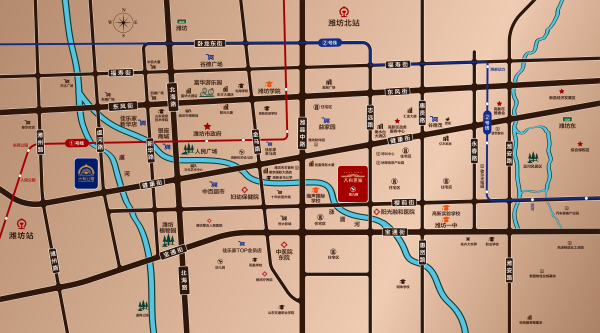 潍坊大有世家_区位图_1