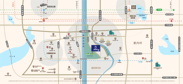 敏华·聚珑阁区位图