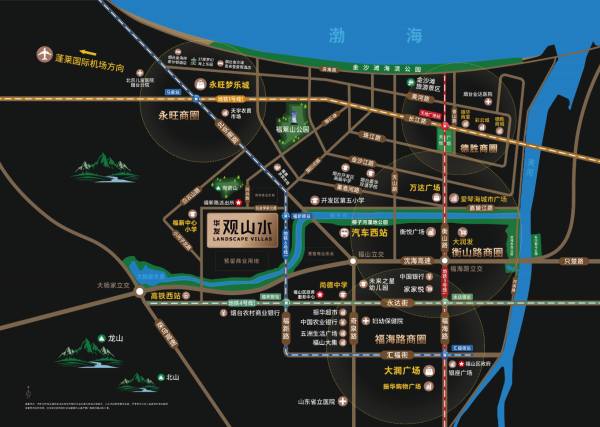 烟台华发观山水_区位图_1