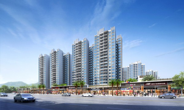 清远富力中以科技小镇_效果图_2