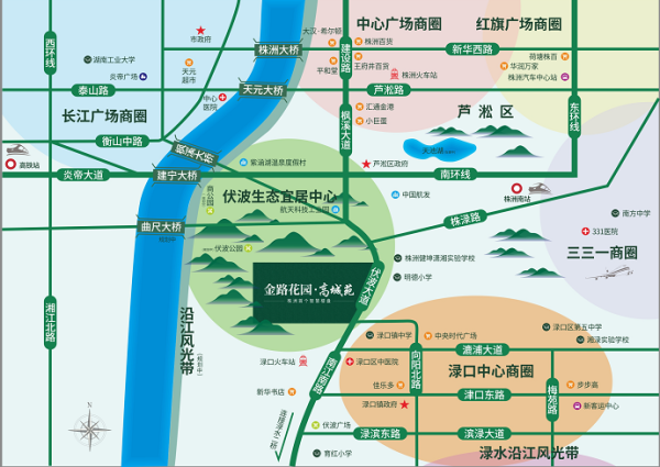 金路花园_区位图_1