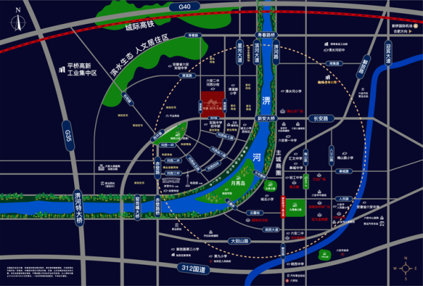 中丞时代天境_区位图_1